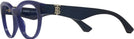 Round Blue Burberry 2404 Progressive No-Lines View #3