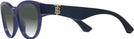 Round Blue Burberry 2404 w/ Gradient Progressive Reading Sunglasses View #3