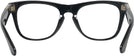 Square Black Burberry 2409 Progressive No-Lines View #4