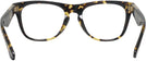 Square Dark Havana Burberry 2409 Progressive No-Lines View #4