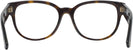 Round Dark Havana Burberry 2410 Computer Style Progressive View #4
