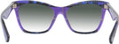 Cat Eye Check Violet Burberry 2416 w/ Gradient Progressive Reading Sunglasses View #4