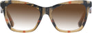 Cat Eye Check Sand Burberry 2416 w/ Gradient Progressive Reading Sunglasses View #2