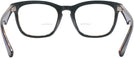 Square Black On Vintage Check Burberry 2417 Bifocal View #4