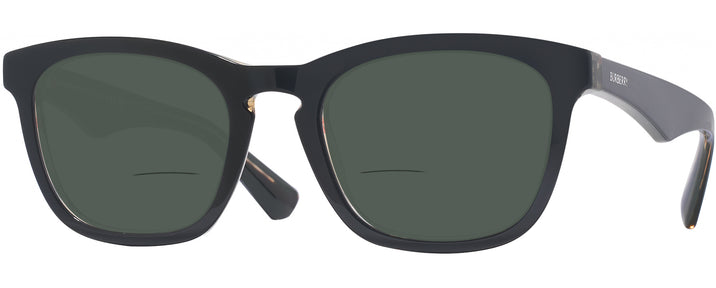 Square Black On Vintage Check Burberry 2417 Bifocal Reading Sunglasses View #1