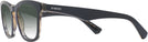 Square Black On Vintage Check Burberry 2417 w/ Gradient Bifocal Reading Sunglasses View #3