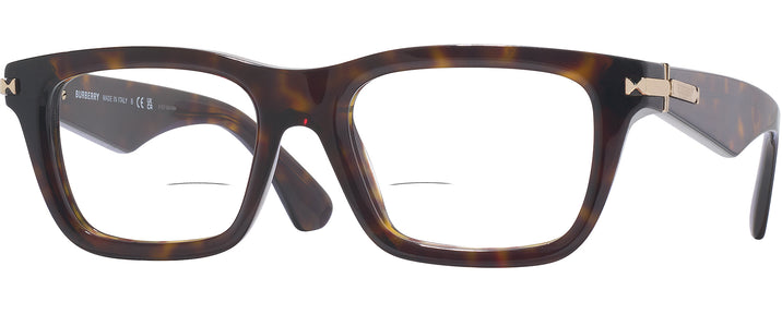 Rectangle Dark Havana Burberry 2419L Bifocal View #1