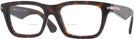 Rectangle Dark Havana Burberry 2419L Bifocal View #1