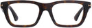 Rectangle Dark Havana Burberry 2419L Single Vision Full Frame View #2