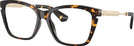 Cat Eye Yellow Havana Burberry 2427U Computer Style Progressive View #1