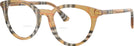 Round Check Sand Burberry 2429L Bifocal View #1