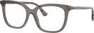 Square Grey Burberry 2430 Single Vision Full Frame View #1