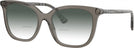 Square Grey Burberry 2430 w/ Gradient Bifocal Reading Sunglasses View #1