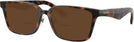 Square Dark Havana Burberry 2450D Bifocal Reading Sunglasses View #1