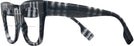 Oversized,Square Check White/black Burberry 4364 Bifocal View #3