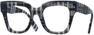 Oversized,Square Check White/black Burberry 4364 Progressive No-Lines View #1