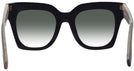 Oversized,Square Black Burberry 4364 w/ Gradient Progressive Reading Sunglasses View #4