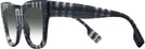 Oversized,Square Check White/black Burberry 4364 w/ Gradient Progressive Reading Sunglasses View #3