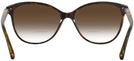 Cat Eye Dark Havana Burberry 4216 w/ Gradient Bifocal Reading Sunglasses View #4
