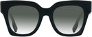 Oversized,Square Black on Black Burberry 4364 w/ Gradient Progressive Reading Sunglasses View #2