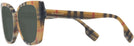 Cat Eye Vintage Check Burberry 4393 Sunglasses View #3