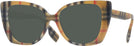 Cat Eye Vintage Check Burberry 4393 Sunglasses View #1