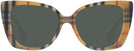 Cat Eye Vintage Check Burberry 4393 Progressive Reading Sunglasses View #2