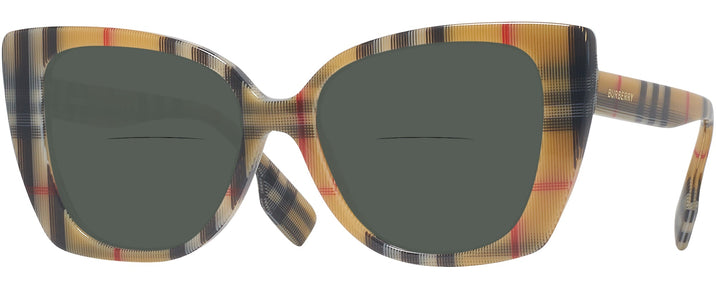  Vintage Check Burberry 4393 Bifocal Reading Sunglasses View #1