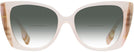 Cat Eye Pink/Check Pink Burberry 4393 w/ Gradient Bifocal Reading Sunglasses View #2