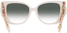 Cat Eye Pink/Check Pink Burberry 4393 w/ Gradient Bifocal Reading Sunglasses View #4