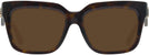 Square,Oversized Dark Havana Burberry 4419 Progressive Reading Sunglasses View #2