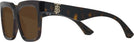 Square,Oversized Dark Havana Burberry 4419 Progressive Reading Sunglasses View #3