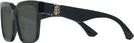 Square,Oversized Black Burberry 4419 Bifocal Reading Sunglasses View #3