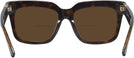 Square,Oversized Dark Havana Burberry 4419 Bifocal Reading Sunglasses View #4