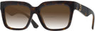 Square,Oversized Dark Havana Burberry 4419 w/ Gradient Bifocal Reading Sunglasses View #1