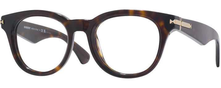 Square Dark Havana Burberry 4439 Progressive No-Lines View #1