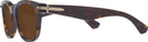 Square Dark Havana Burberry 4439 Bifocal Reading Sunglasses View #3
