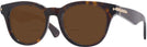 Square Dark Havana Burberry 4439 Bifocal Reading Sunglasses View #1