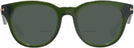 Square Green Burberry 4439 Bifocal Reading Sunglasses View #2