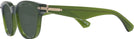 Square Green Burberry 4439 Bifocal Reading Sunglasses View #3