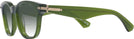 Square Green Burberry 4439 w/ Gradient Bifocal Reading Sunglasses View #3