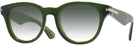 Square Green Burberry 4439 w/ Gradient Bifocal Reading Sunglasses View #1