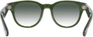 Square Green Burberry 4439 w/ Gradient Progressive Reading Sunglasses View #4