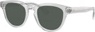 Round Grey Burberry 4477 Bifocal Reading Sunglasses View #1