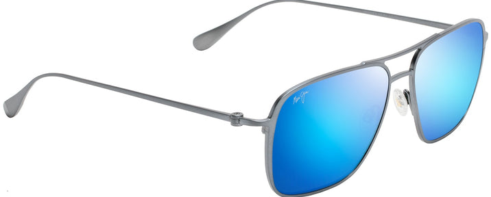 Rectangle Dove Grey/Blue Hawaii Lens Maui Jim Beaches 541 View #1