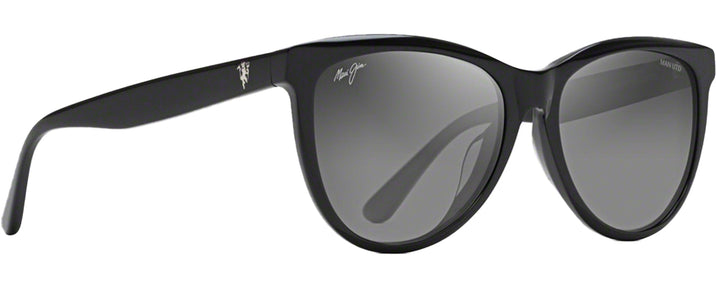 Cat Eye Black Gloss Maui Jim Glory Glory 833 Manchester United View #1