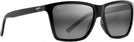 Rectangle Gloss Black/Grey Lens Maui Jim Cruzem 864 View #1