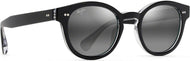 Black W/ Crystal/Grey Lens #1
