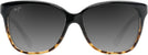 Cat Eye Black w/ Tort/Grey Lens Maui Jim Starfish 744 View #2