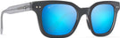 Wayfarer Black w/ Grey/blue Hawaii Lens Maui Jim Shore Break 822 View #1